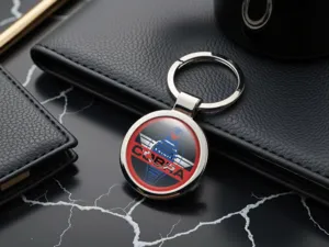 Shelby Custom Made Keychains Logo Premium Metal
